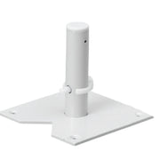 18 in White Polmyer Full Circle Lazy Susan White  18 in (457 mm) W x 18 in (457 mm) D x 4.5 in (114 mm) H