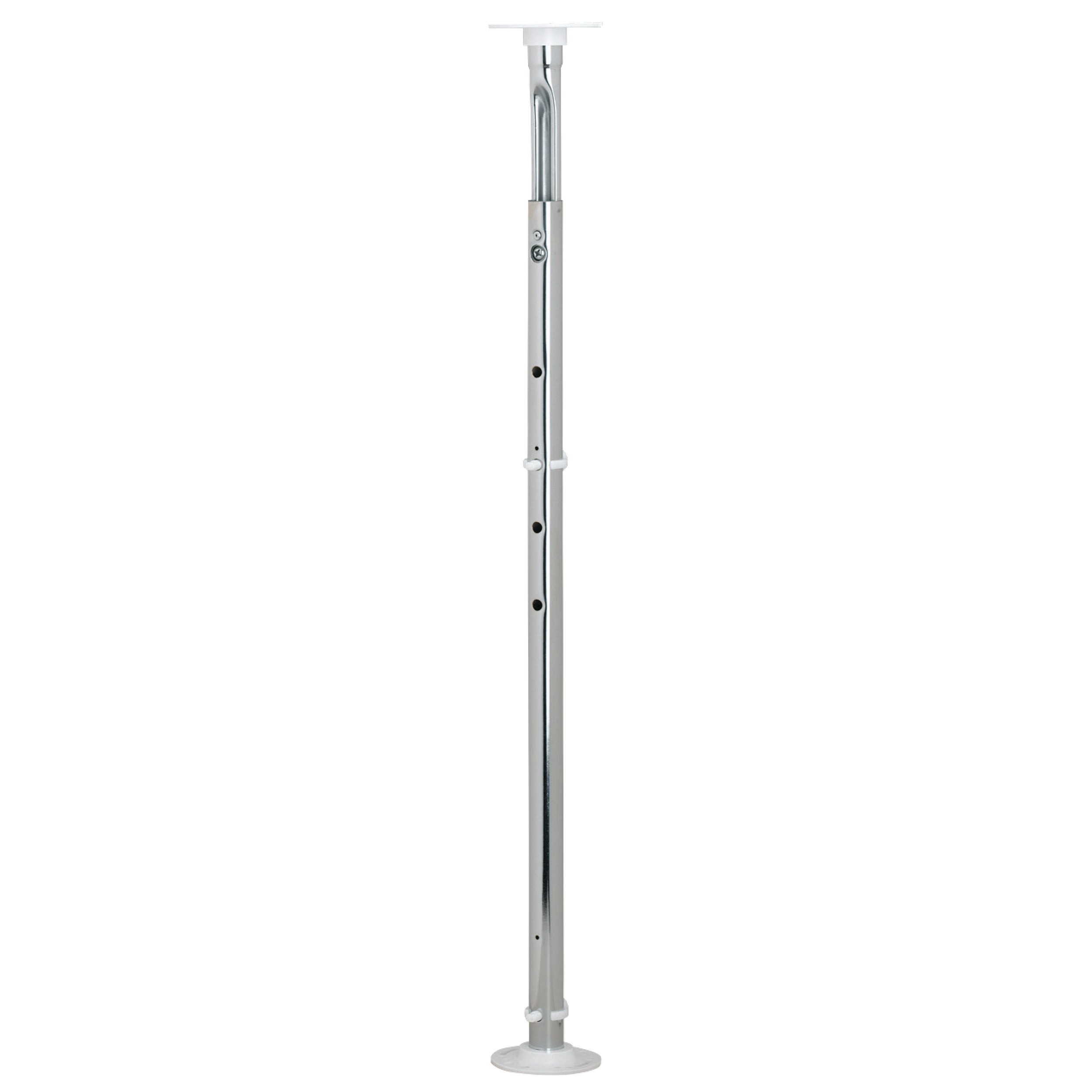 32 in White Polymer Full Circle Lazy Susans 2-Shelf White  32 in (813 mm) W x 32 in (813 mm) D x 26 in (660 mm) H