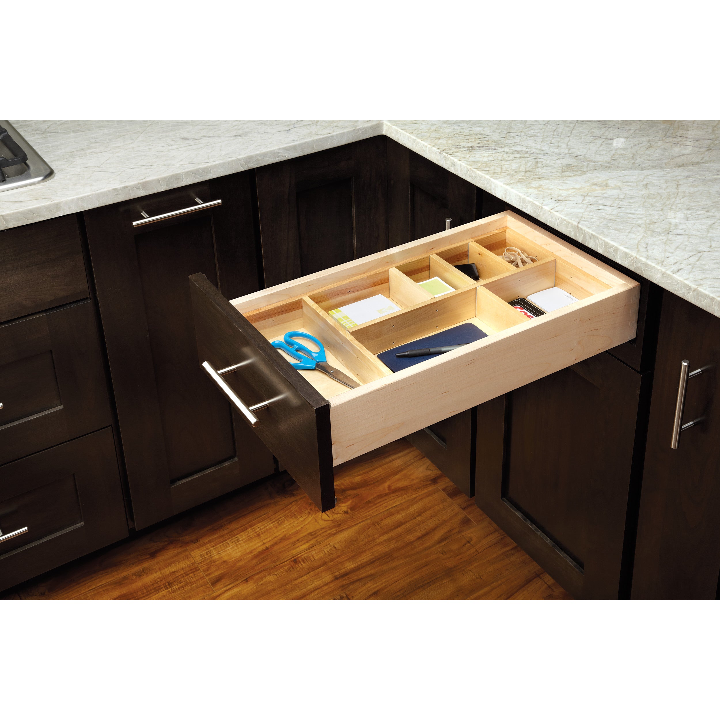 Wood Drawer Organizer Kit 15