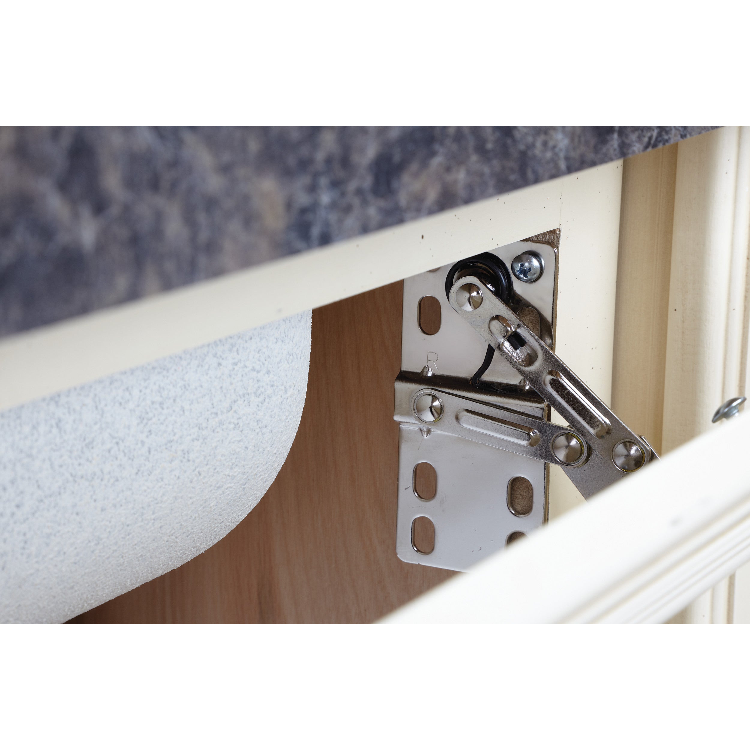 11 in Almond Polymer LD Tip-Out Accessory Tray Almond  11 in (279 mm) W x 2.13 in (54 mm) D x 3.81 in (97 mm) H