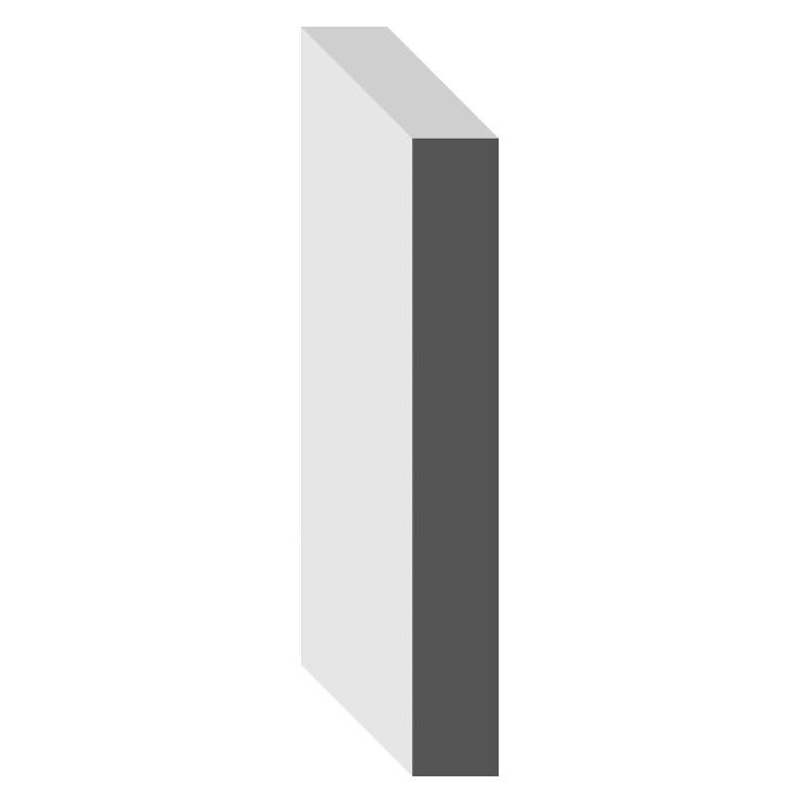 BASEBOARD S4S 9-1/4"                 (G)