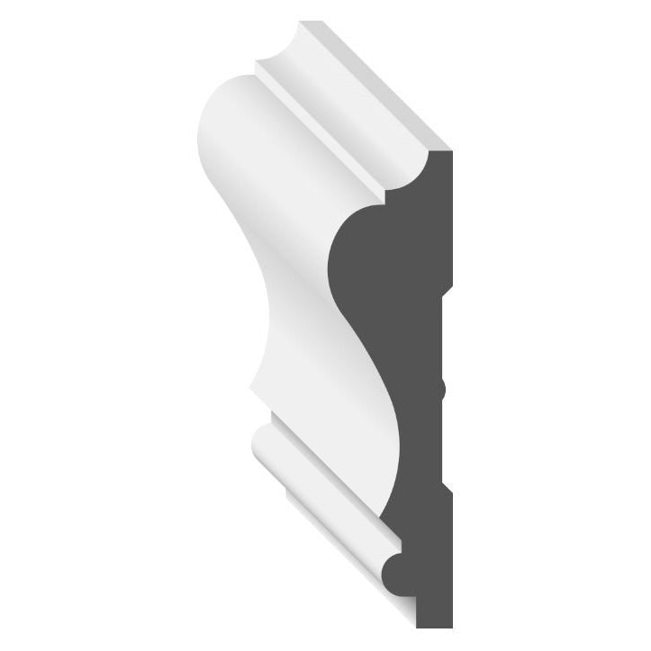 PRIMED FJ CHAIR RAIL 11/16" x 2-5/8" (D)