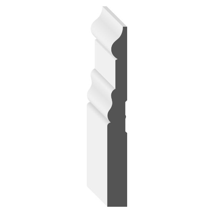 BASE BOARD 6140 PRIMED 6 1/4