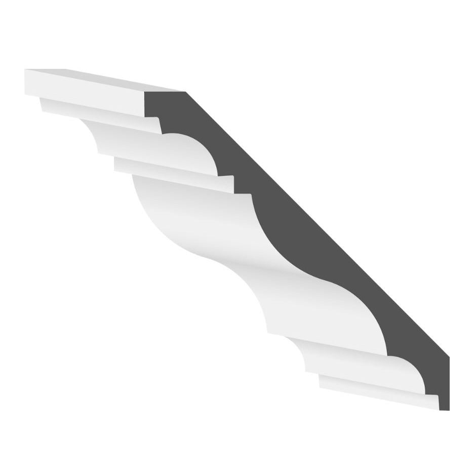 CROWN MOULDING PRIMED FJ 11/16" x 6-1/4"