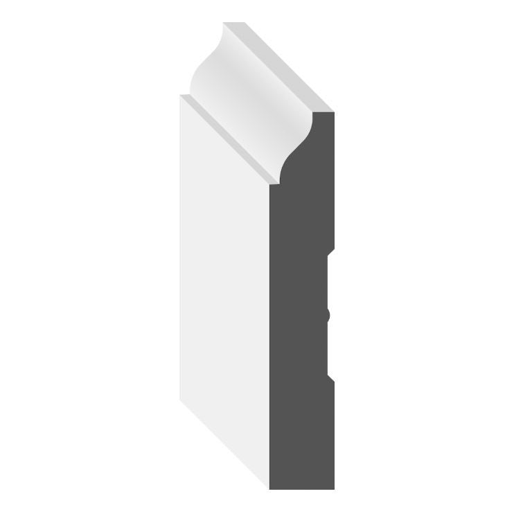 BASE BOARD PRIMED 9/16" x 3-1/4"