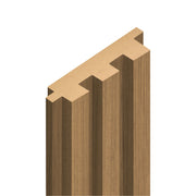 WOOD PANEL MATT TEAK-248 5"x108" 18MM 3.5 SqFT  G1