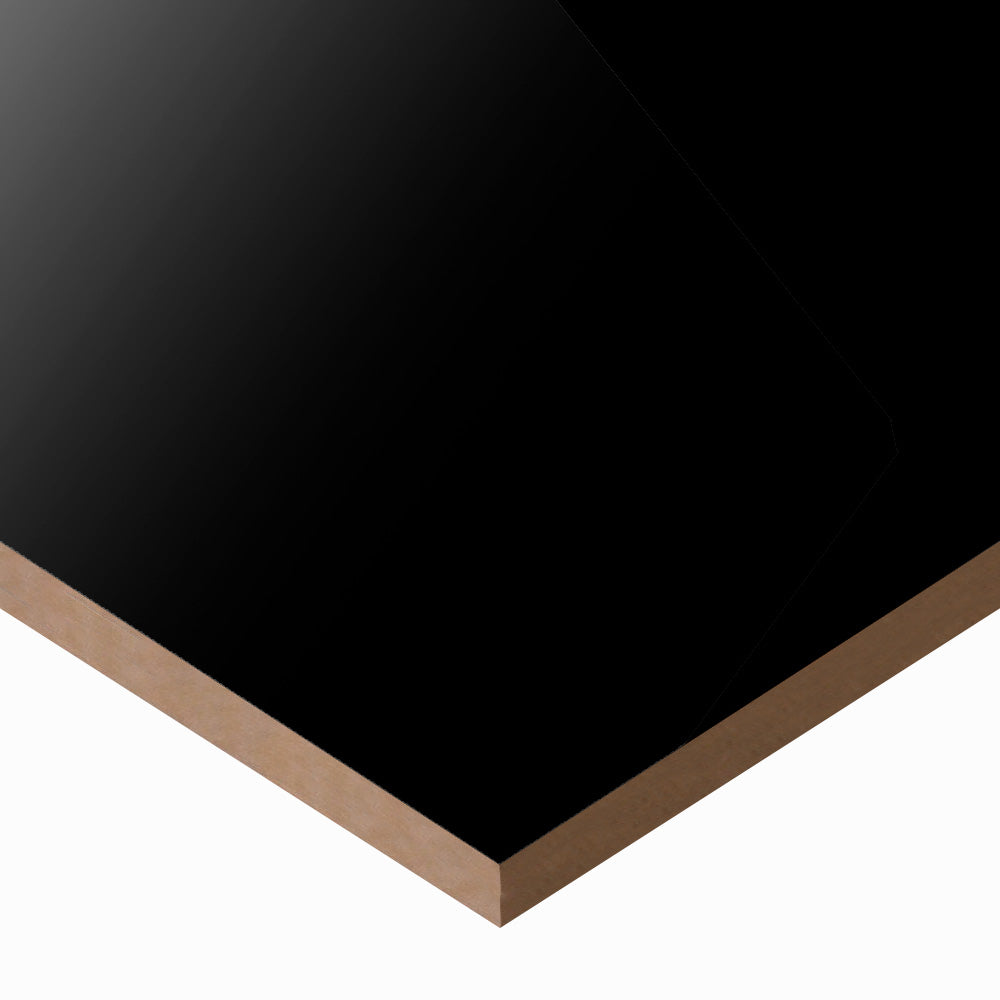 MDF BLACK HG 3/4 4X9   AGT 6010 - LUXE BLACK