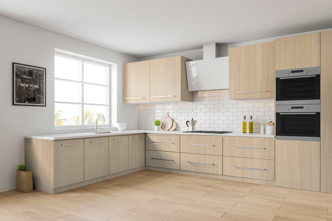 MDF Milk Oak 2 Sides 4X9 19MM SHINNOKI