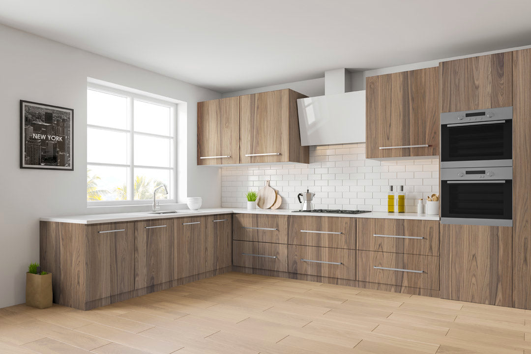 MDF FROZEN WALNUT 2 Sides 4X9 19MM SHINNOKI