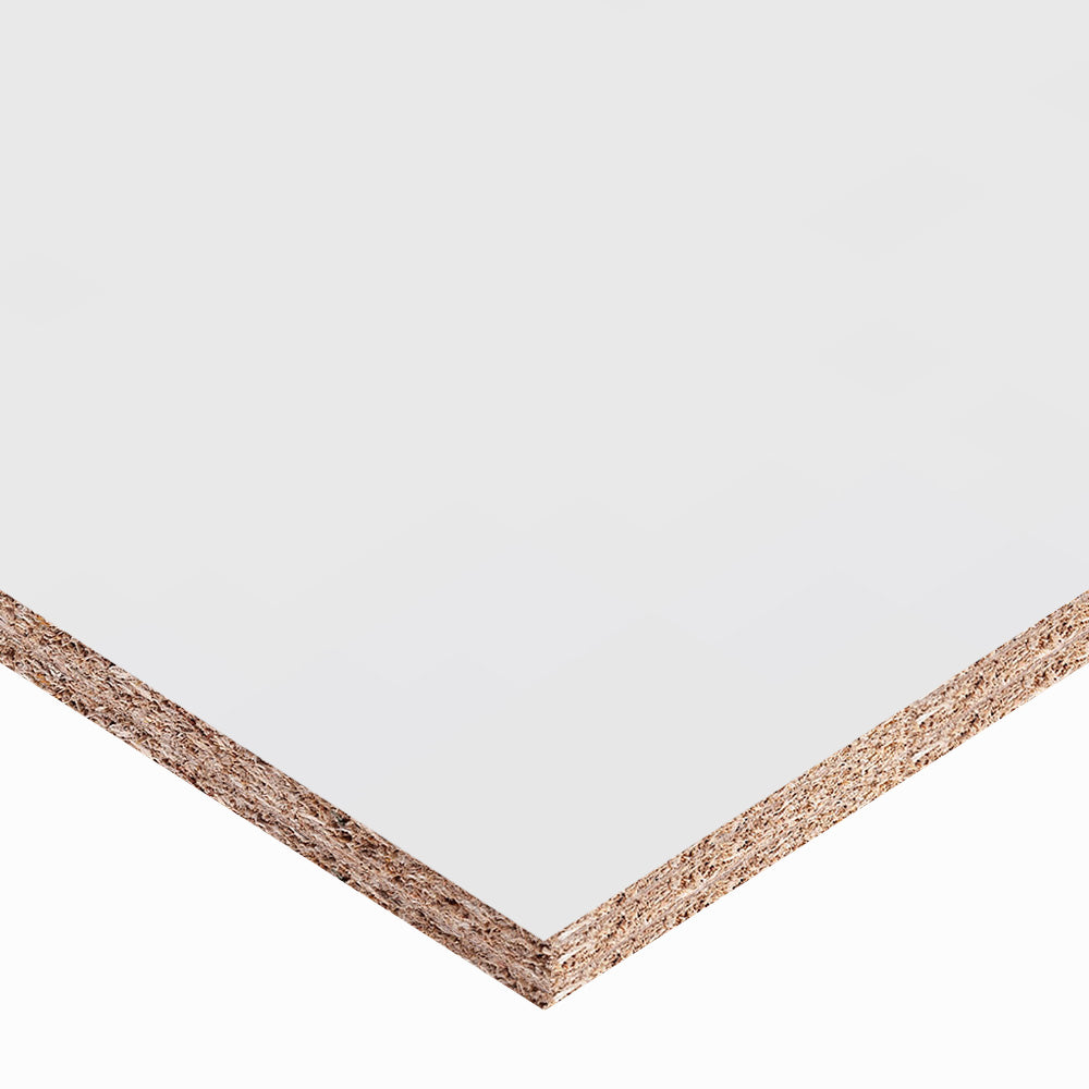 MELAMINE WHITE 3/4 49X97 19MM  MOISTURE RESITANT