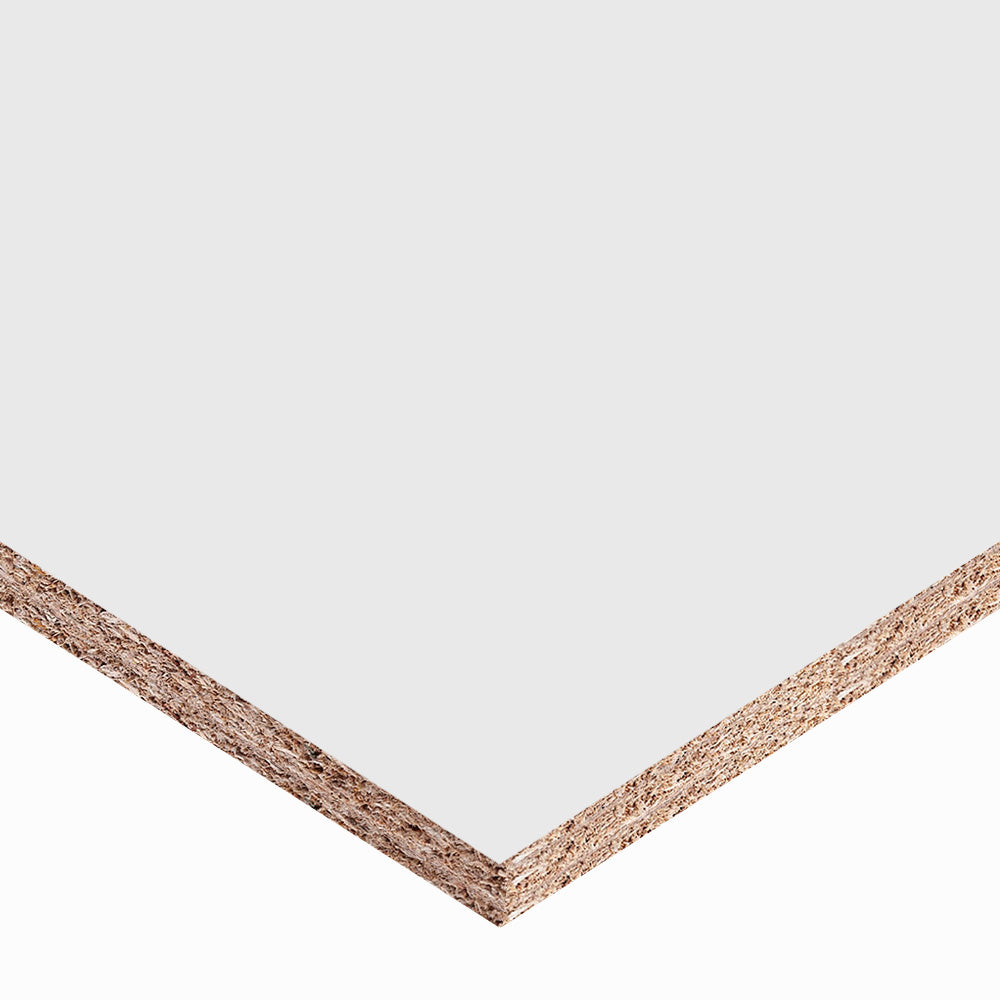 MELAMINE WHITE 3/4 49X97 19MM  MOISTURE RESITANT