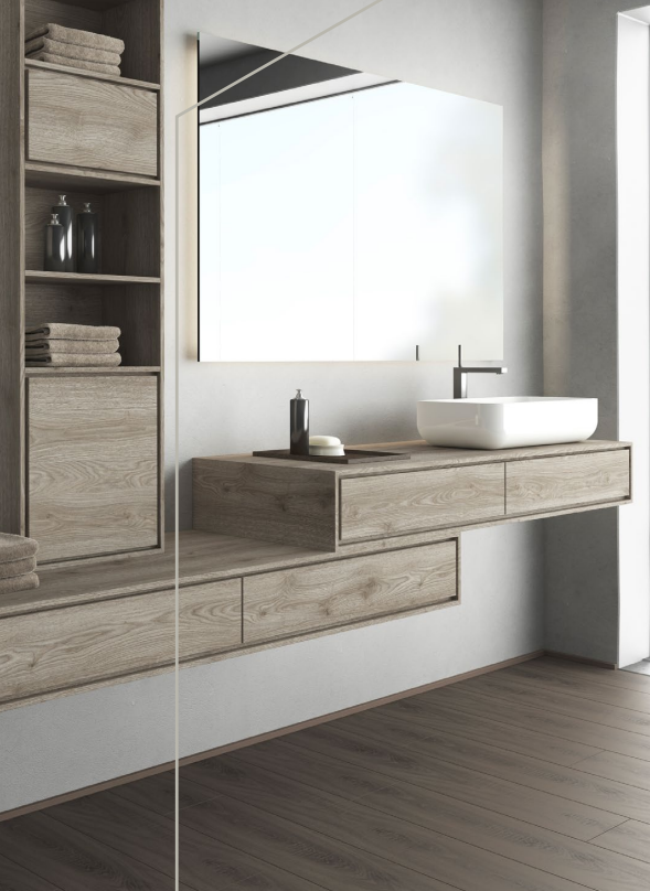 MELAMINE PORO CENIZO 15MM 4X8