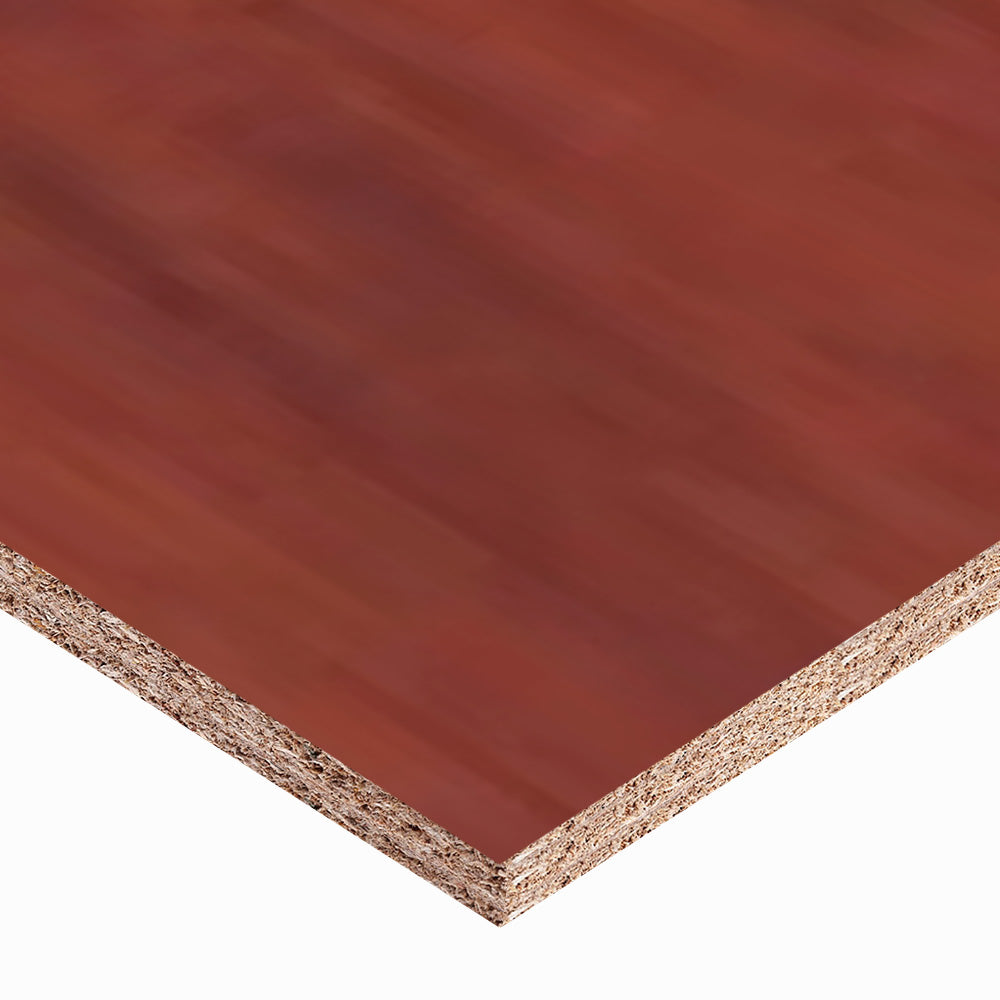 MELAMINE MAHOGANY 5/8 4X8 SAPELLY 15MM