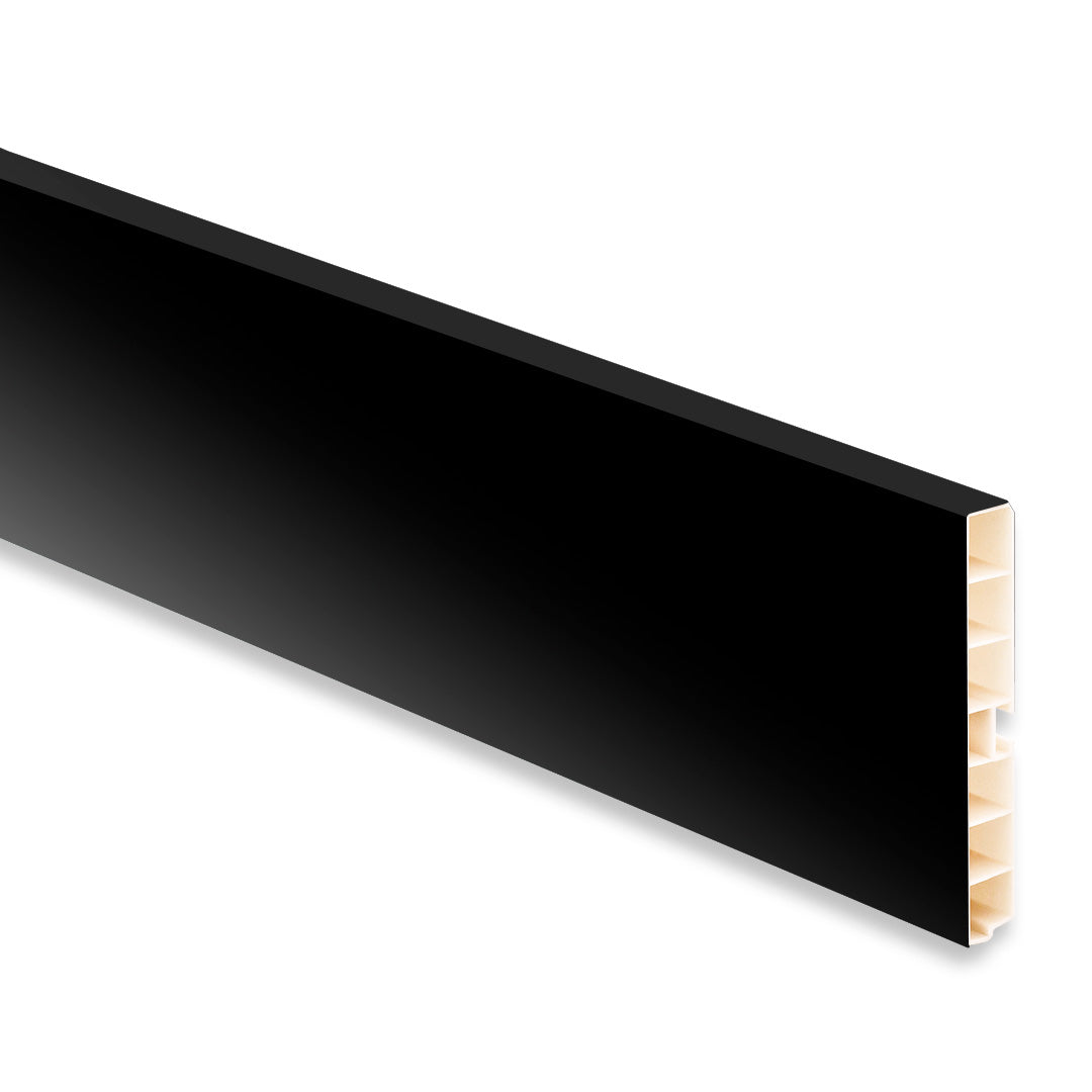 TOE KICK VOLPATO H110MM 4.33" H X 10.83' LONG MATTE BLACK