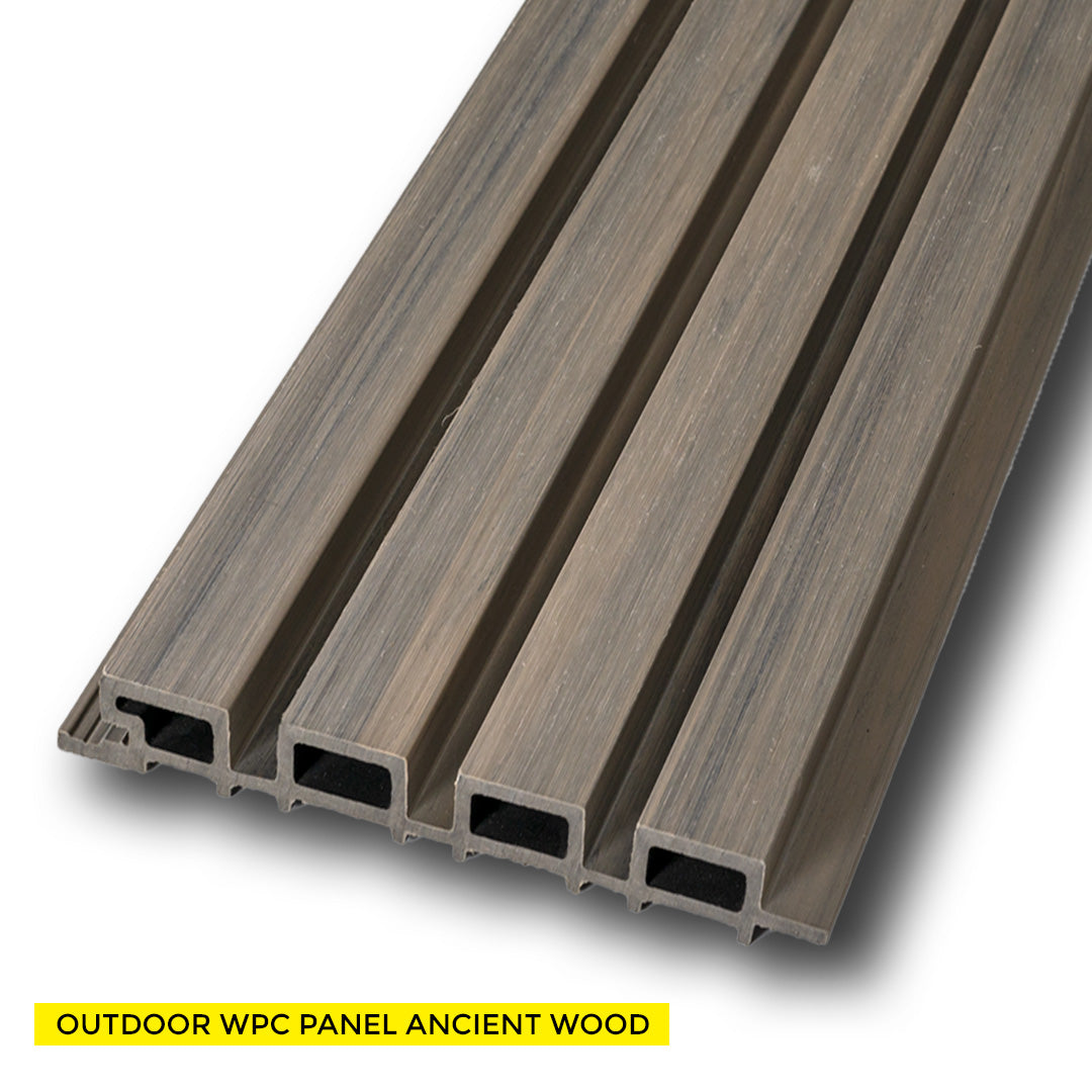 OUTDOOR WPC PANEL ANCIENT WOOD 8.62'' X 114.17''