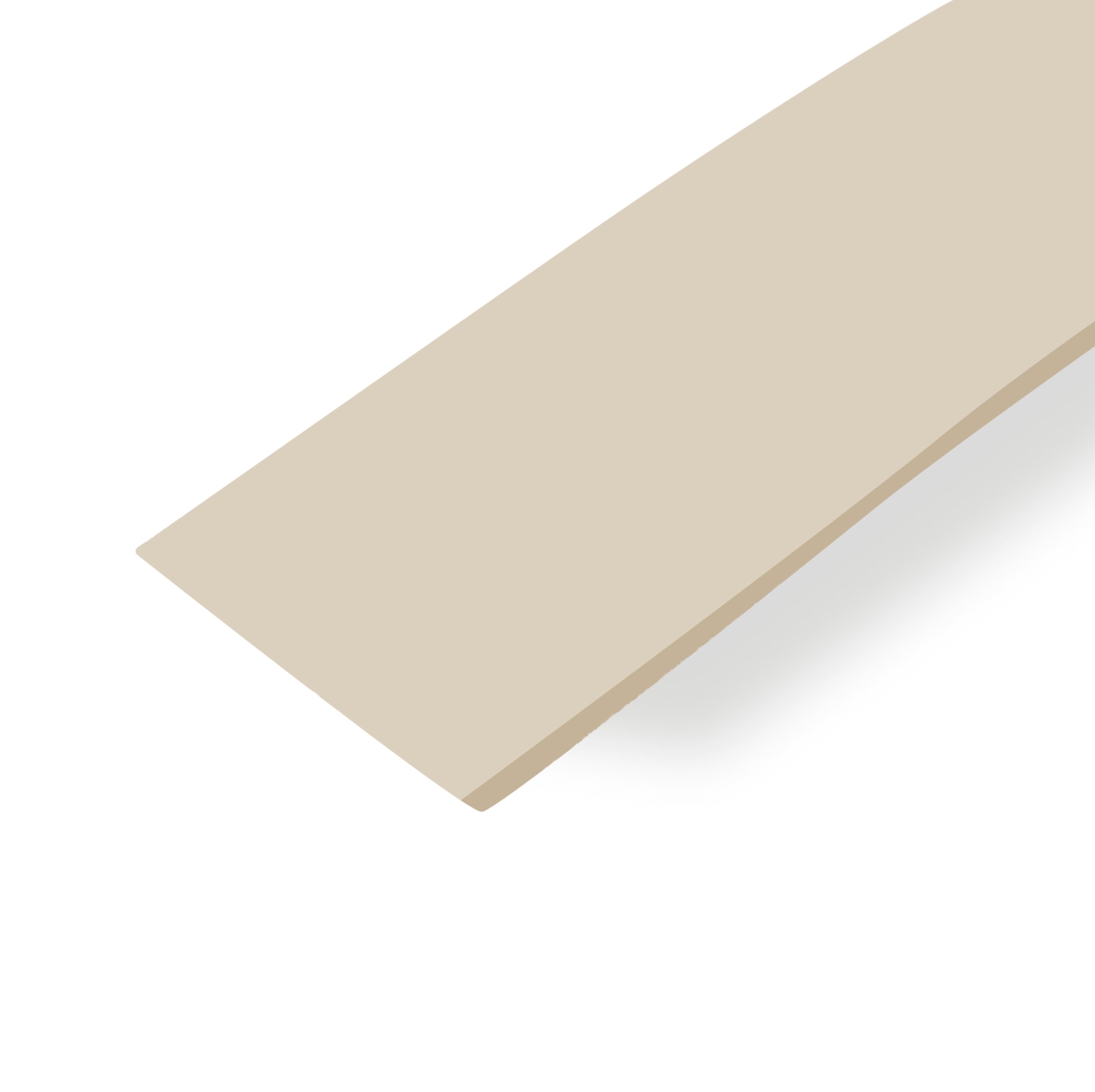 Maxxi® Cream PVC Edge Banding (7/8 in x 500 ft x 1.5 mm)