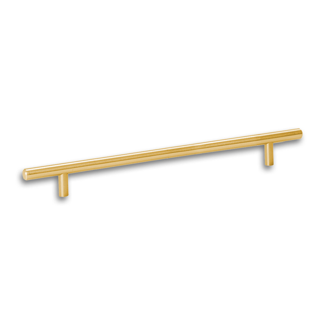 HANDLE BAR 9520 SERIES C/C 9-3/4" O/A 13" SATIN BRASS
