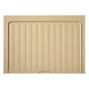 Small Almond Vanity Sink Base Drip Tray Almond  22.5 in (572 mm) W x 20.25 in (514 mm) D x 0.75 in (19 mm) H