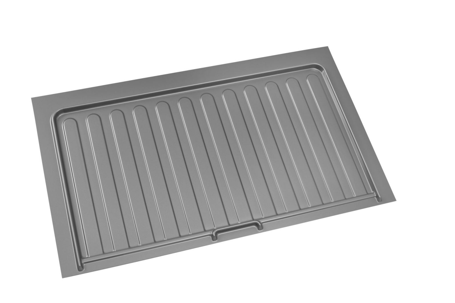 Vanity Drip Tray 33/36" silver hi impact