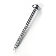 WOOD SCREWS IMEX SQUARE ROUND WASHER WITH NIBS #8 2" TYPE 17 COARSE ZINC 500 BOX