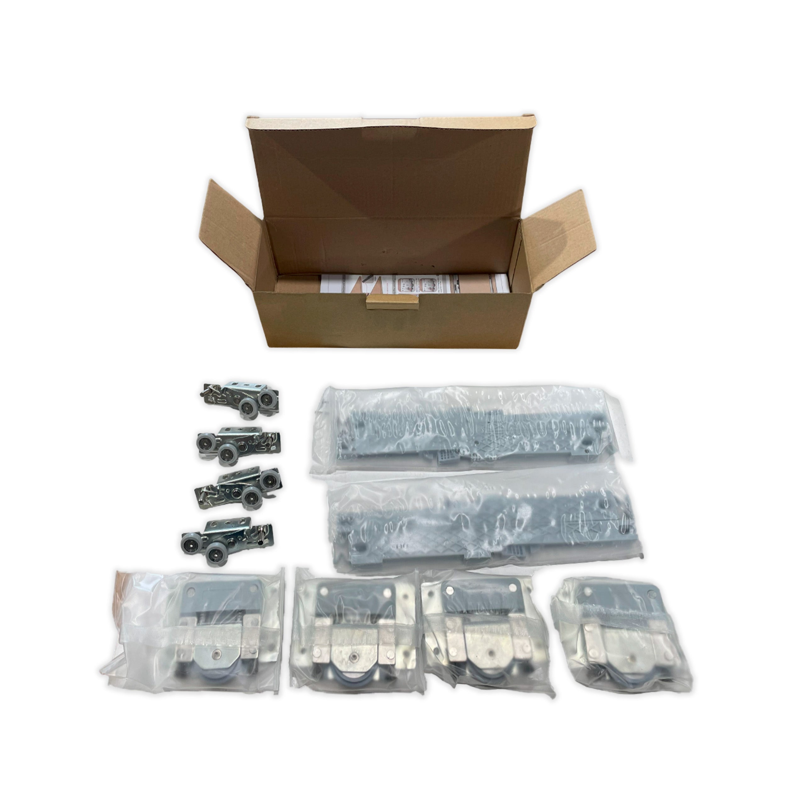 SLIDING DOOR SYSTEM KIT FOR 2 21MM 60KG