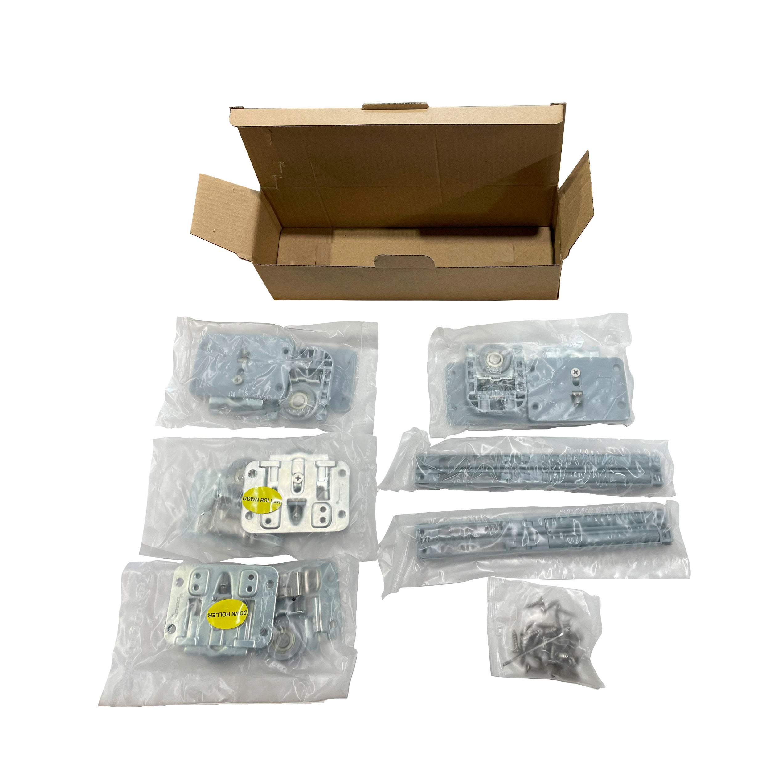 SLIDING DOOR SYSTEM KIT FOR 2 20MM 50KG
