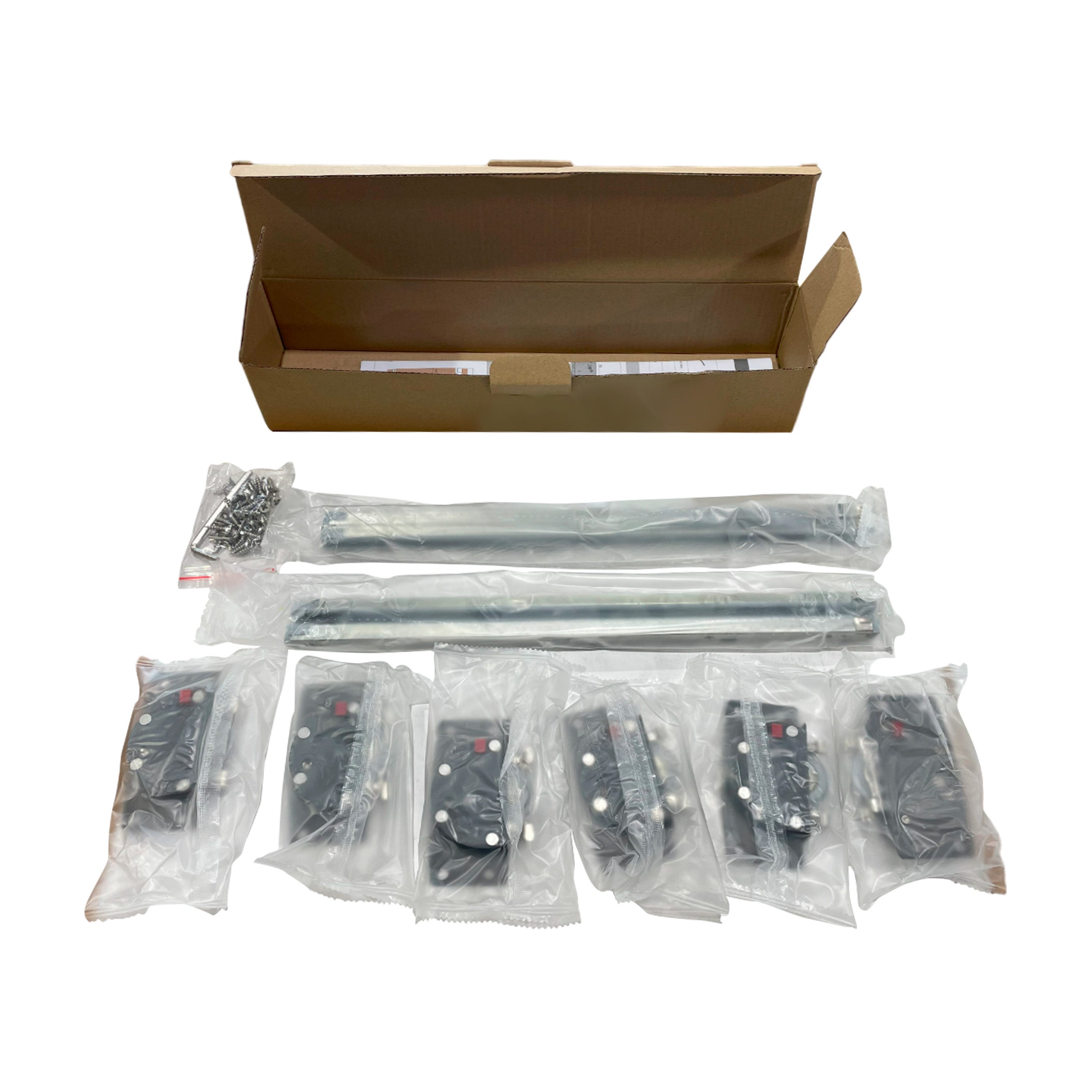 SLIDING DOOR SYSTEM KIT FOR 2 20MM 50KG
