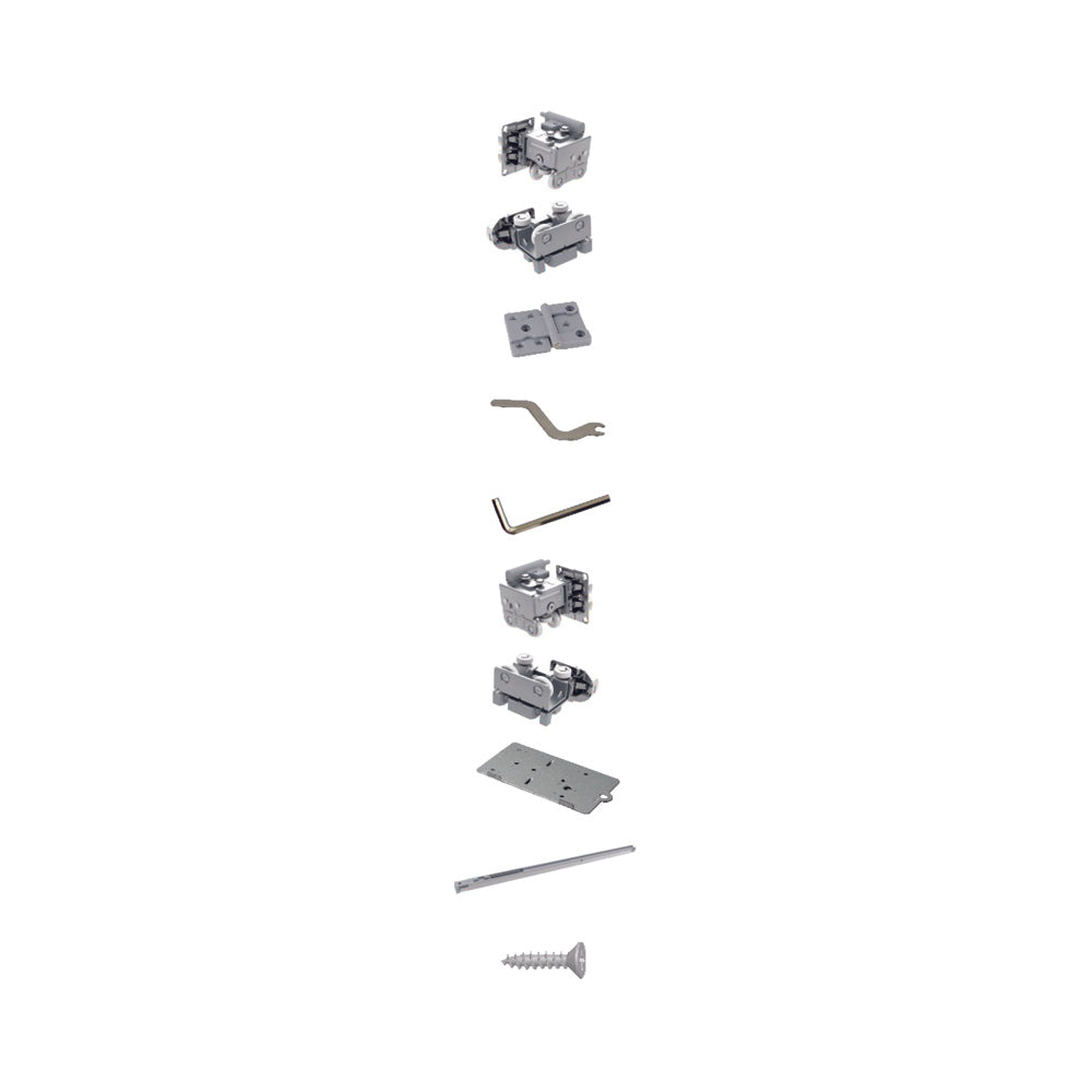 FOLD-SLIDE SYSTEM KIT FOR 2 16MM 20KG