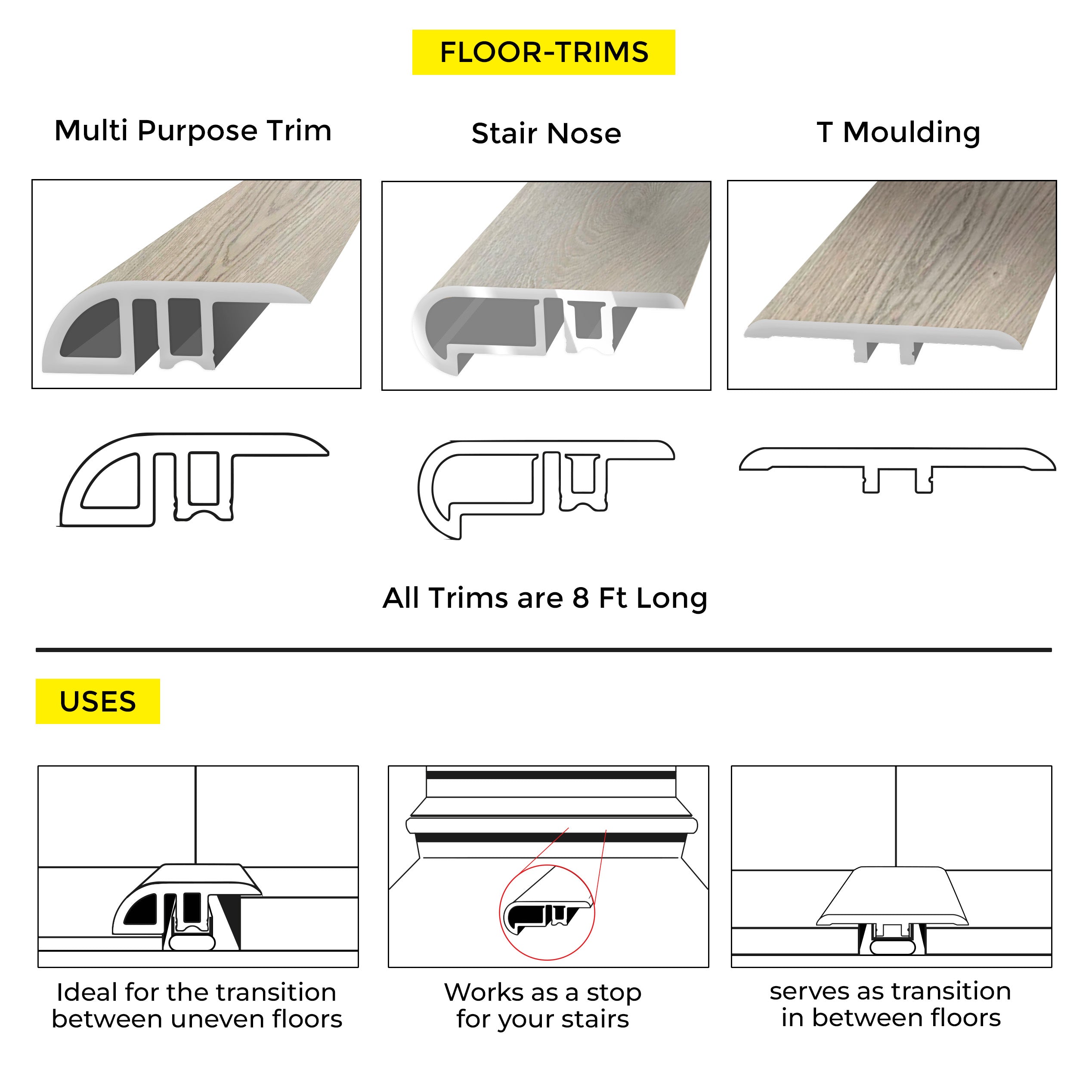 STAIR NOSE GIORGIA ZURIGO 8"