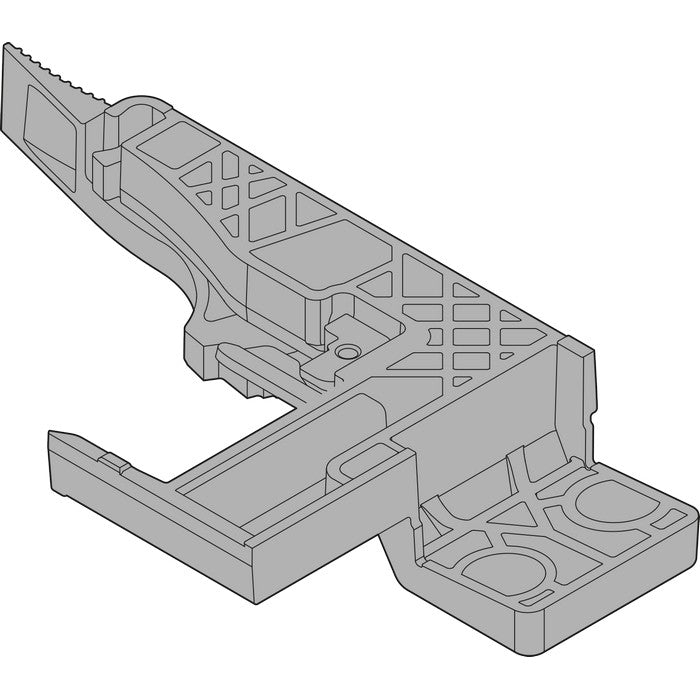 Locking device for MOVENTO 763/9 drawer runners Narrow/Vert. Orange