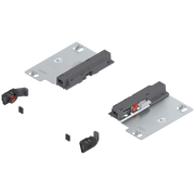 DISCONTINUED - TIP-ON for TANDEM plus 562 - full extension drawer runners Black