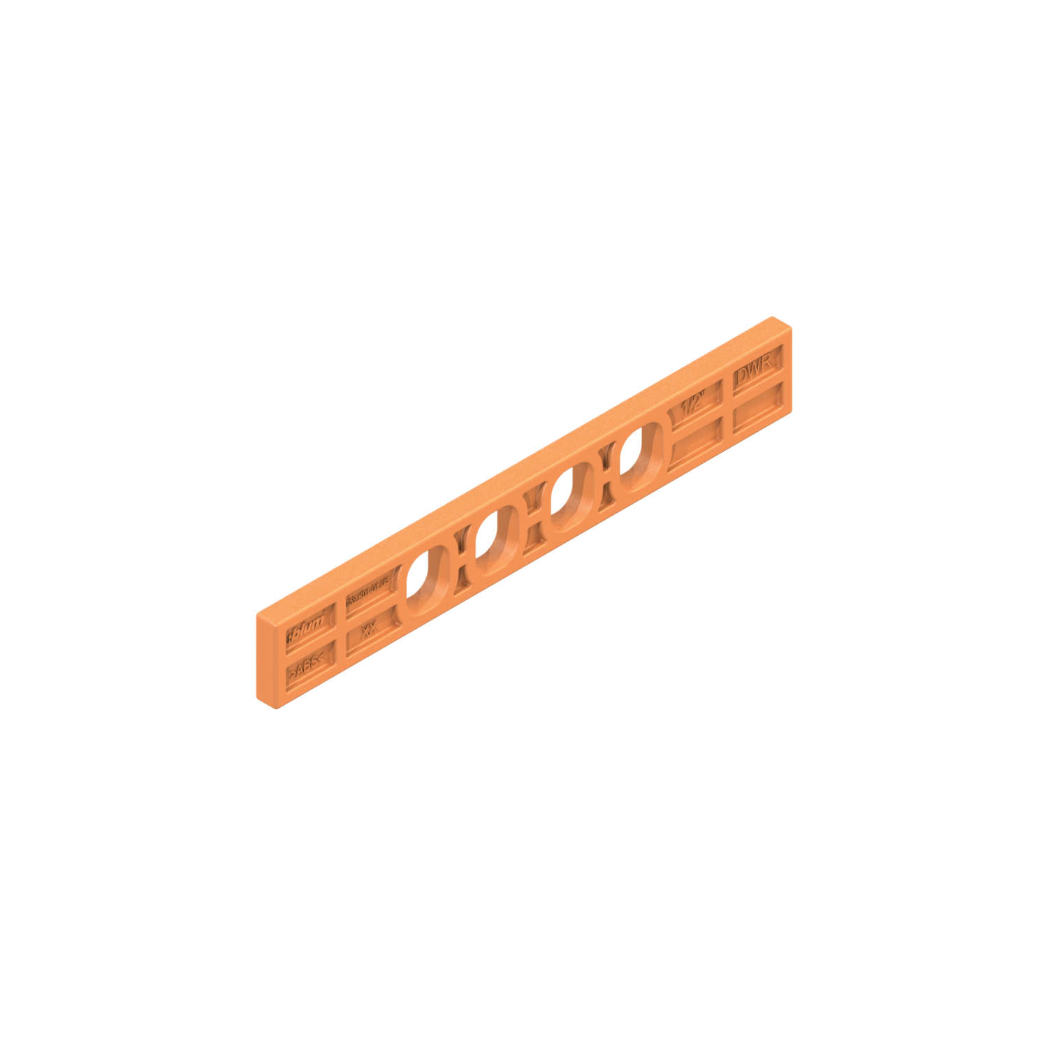 MOVENTO - locking device spacer for 1/2'' drawer thickness Ident Natural Color