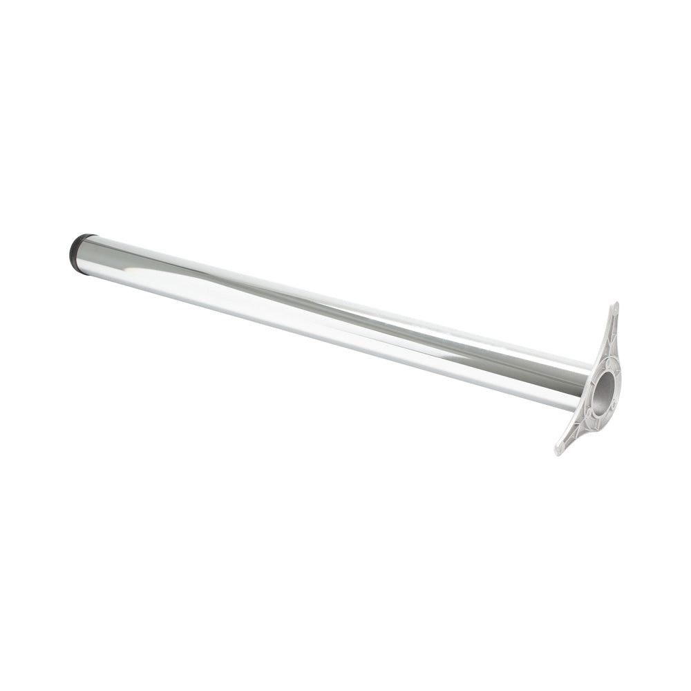 Breakfast Bar Leg 60mm x 710mm Brush Nicke