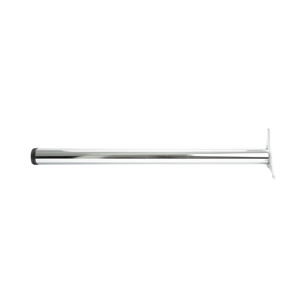 Breakfast Bar Leg 60mm x 710mm Brush Nicke