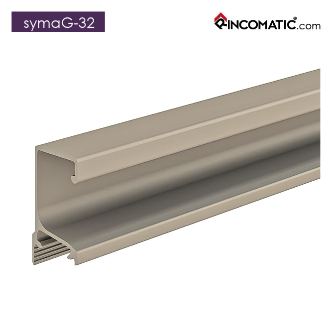 SYMAG 32 Profile Handle - Matt Inox Champagne - 2670 mm (105 1/8 inches)