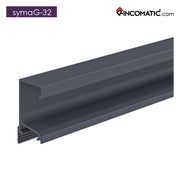 SYMAG 32 Profile Handle - Anthracite Grey anod. - 2670 mm (105 1/8 inches)
