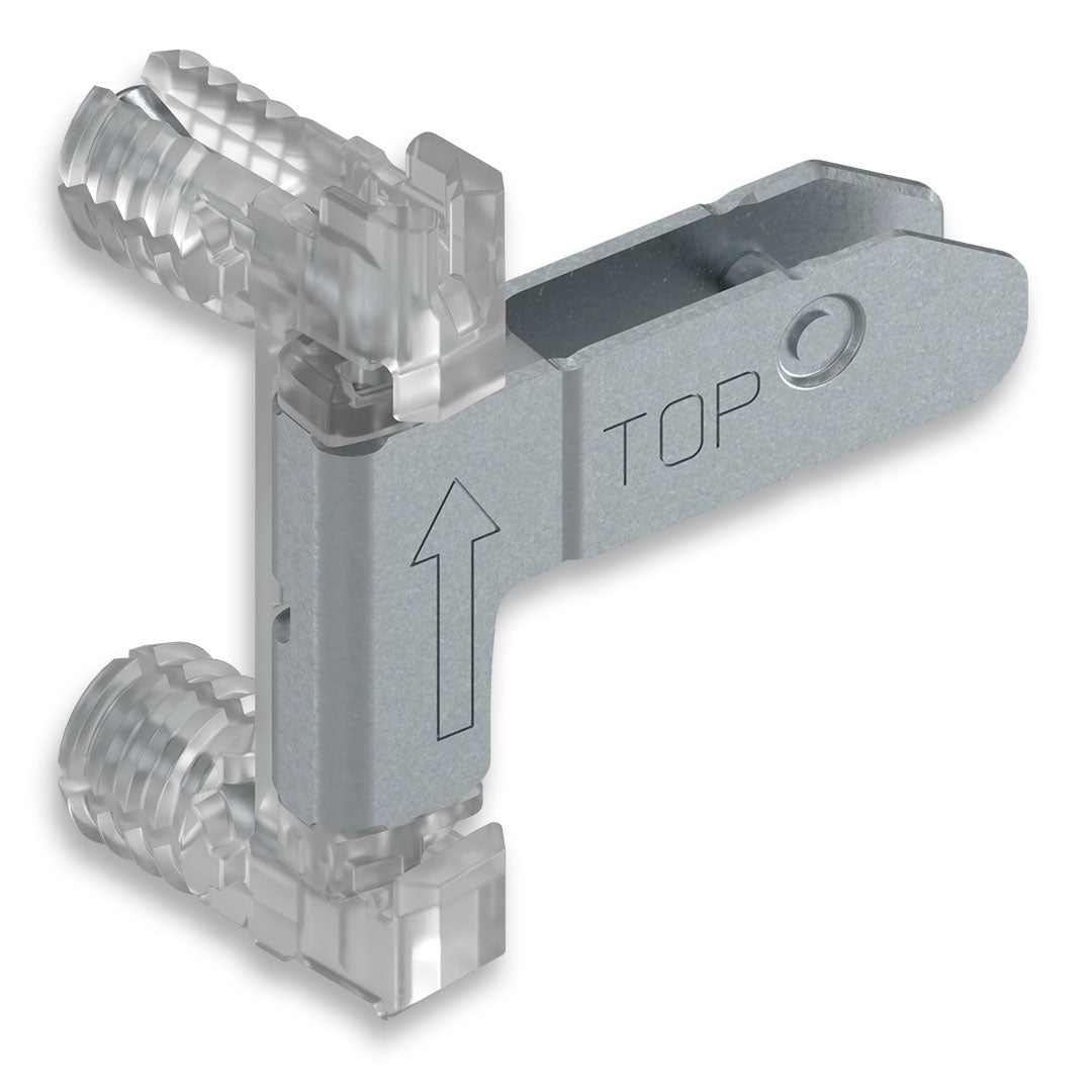 MERIVOBOX-45X front fixing bracket bottom, INSERTA, non-handed