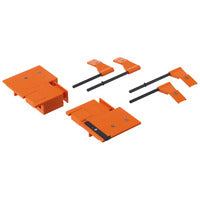 Templates & drill bits for TANDEMBOX Orange