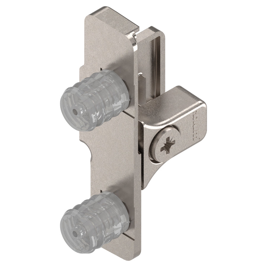 Standard front fixing bracket for 320N METABOX Press-in Nickel