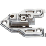 CLIP mounting plates Cam height adjustable mounting plates for face frame applications 6mm Nickel