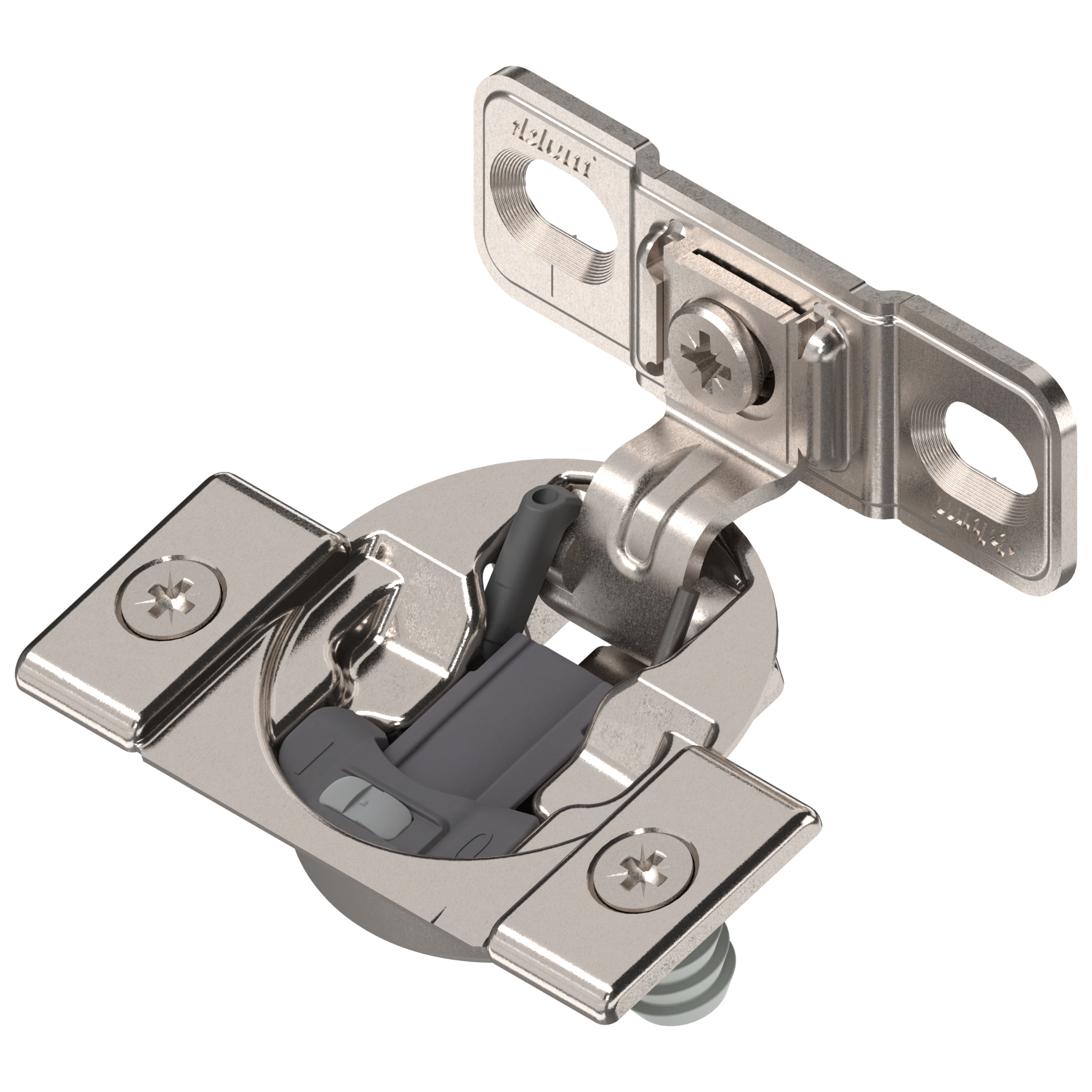 COMPACT BLUMOTION 38B face frame hinges 1-3/8''+ 1 3/8''+ Nickel