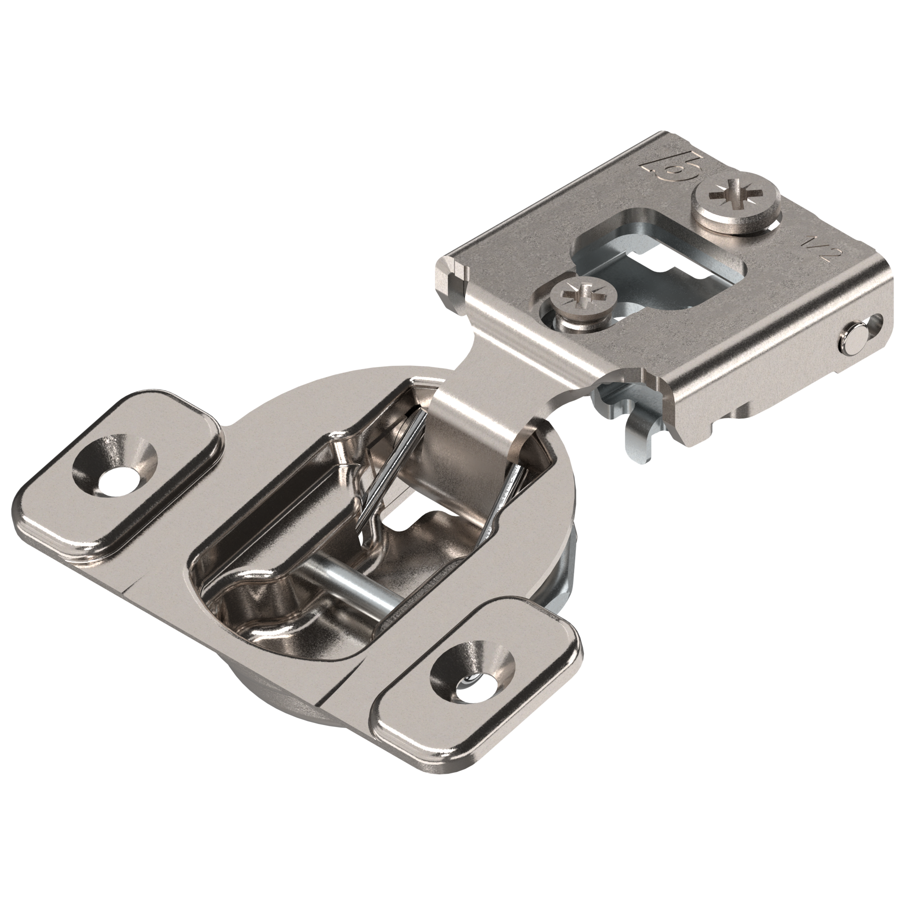 COMPACT 38N face frame hinges 1/2'' Nickel