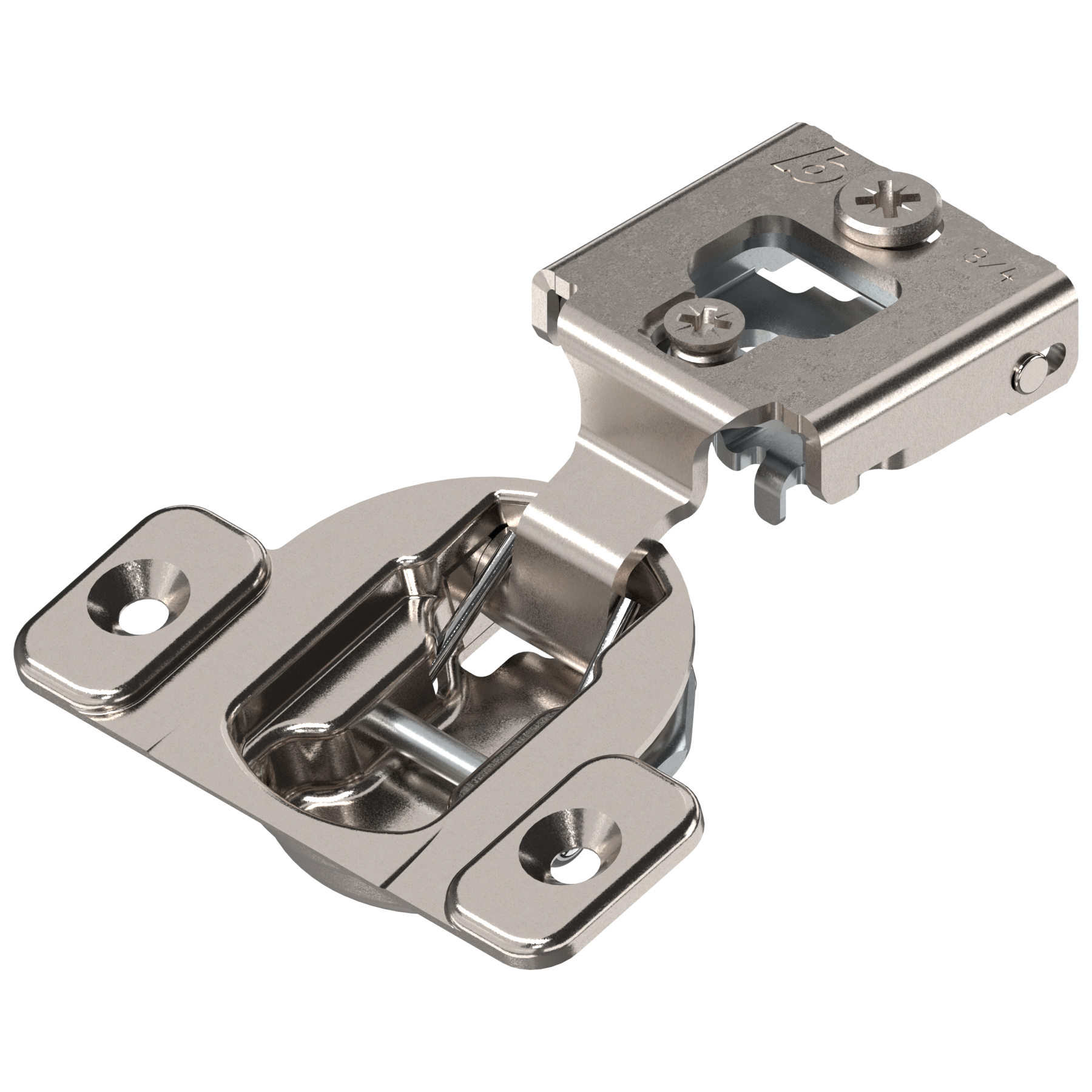 COMPACT 38N face frame hinges 3/4'' Nickel