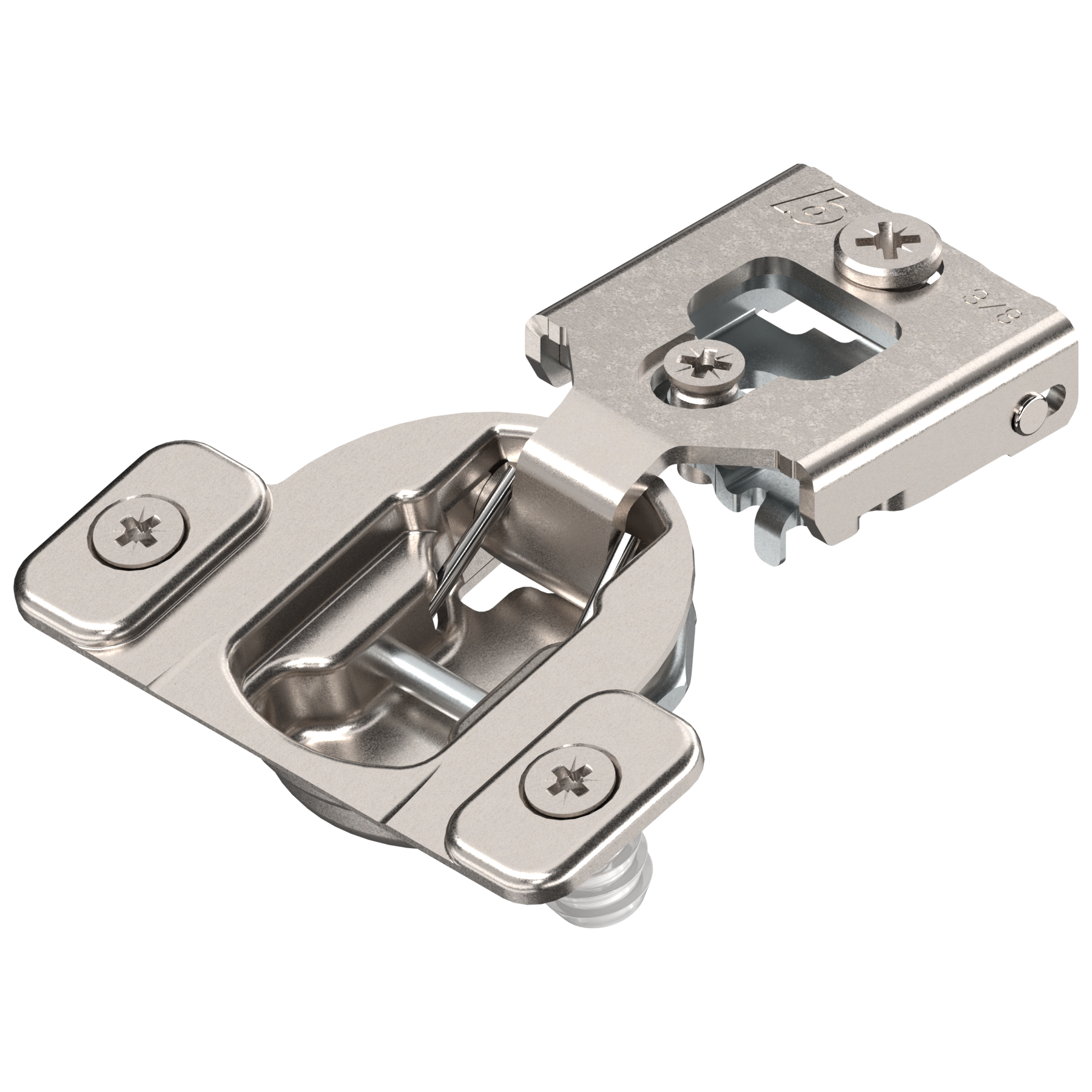 COMPACT 38N face frame hinges 3/8'' Nickel