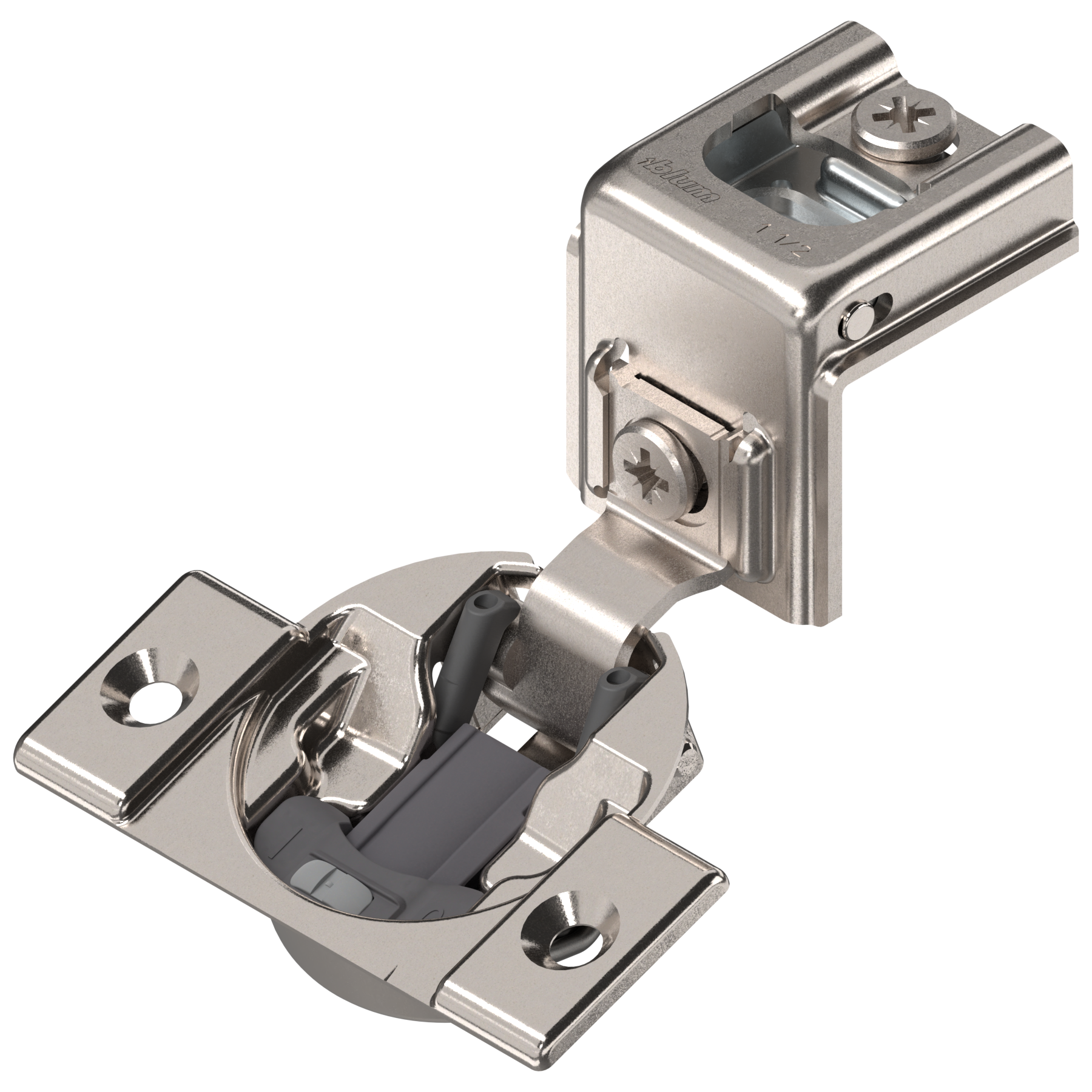 COMPACT BLUMOTION 39C face frame hinges 1-1/2'' Nickel