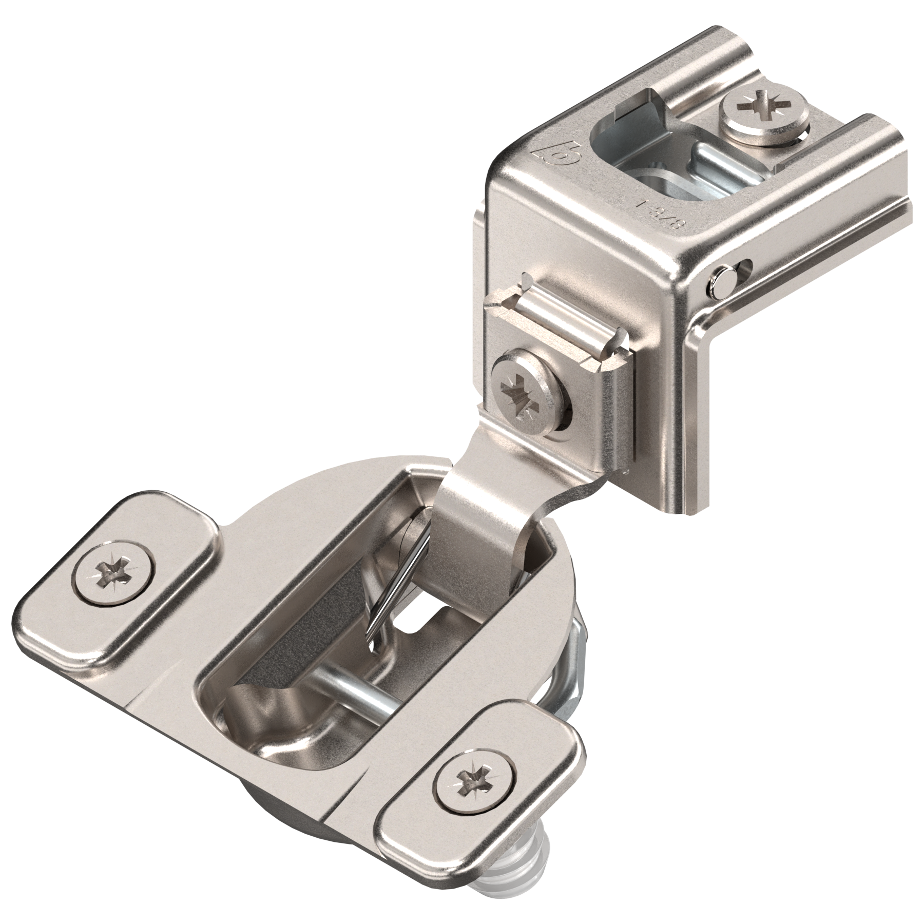 COMPACT 39C face frame hinges 1-3/8'' Nickel