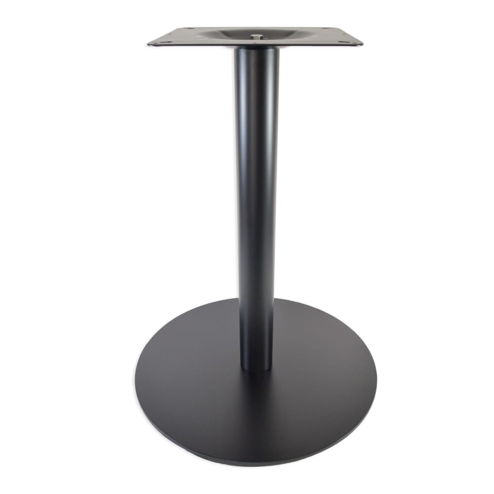 Positano Table Base, 17" Round - Black 4000BKZ