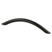 Contemporary Advantage Three 128mm CC Matte Black Arch Pull