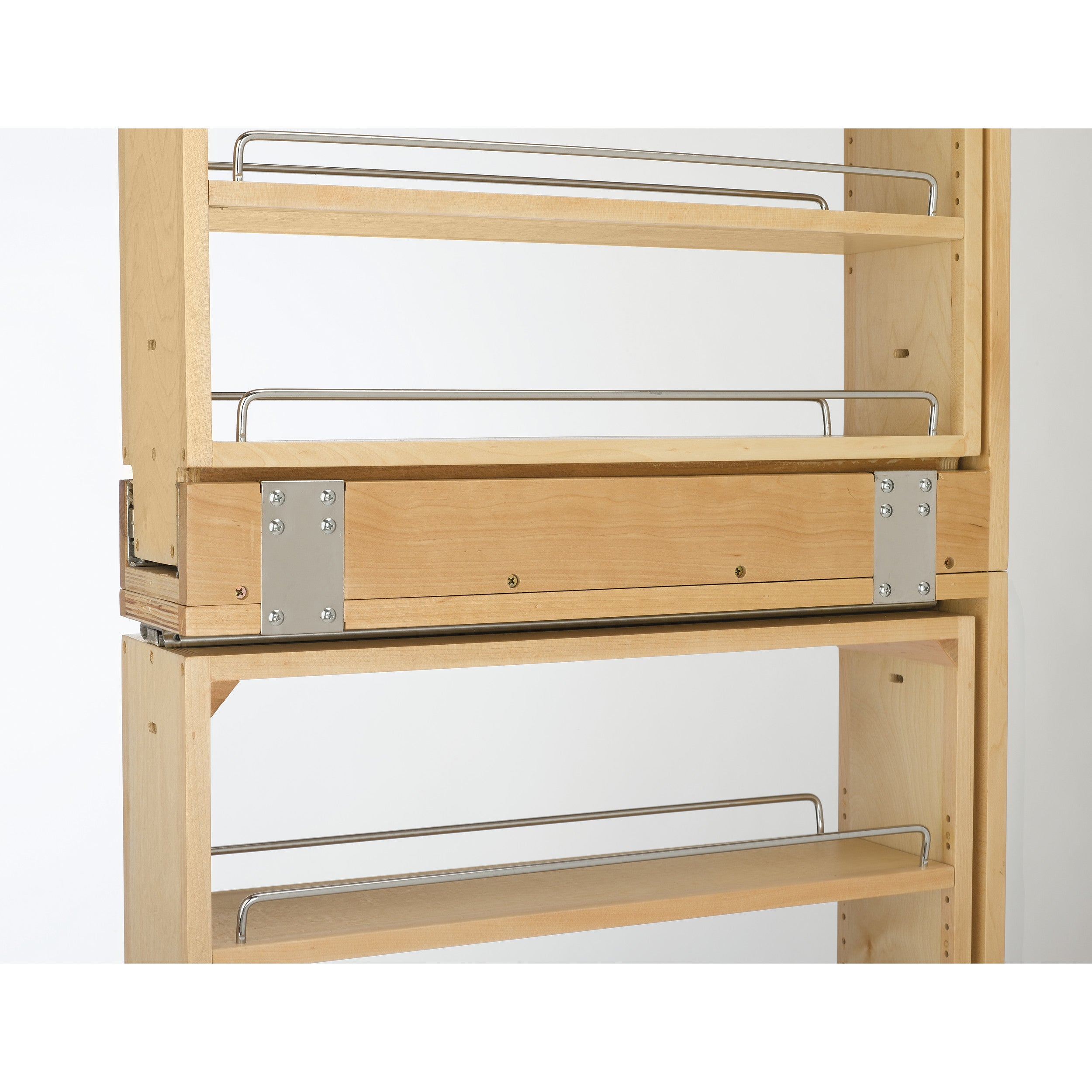 6 in Tall Filler Organizer Pullout Natural  6 in (152 mm) W x 23 in (584 mm) D x 38.5 in (978 mm) H