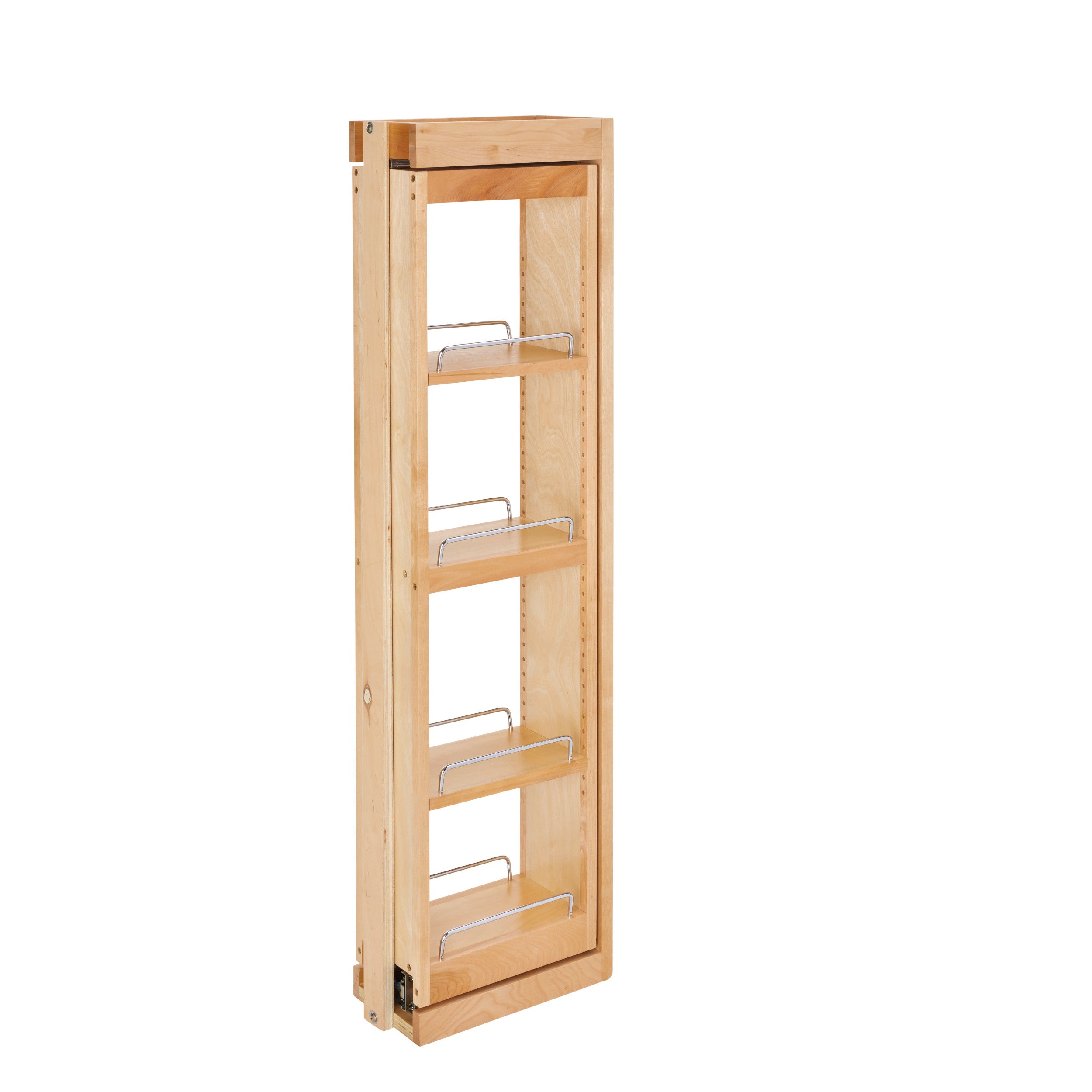 6 in. W x 42 in. H Pull-Out Between Cabinet Wall Filler w/Soft-Close Natural  6 in (152 mm) W x 11.13 in (283 mm) D x 42 in (1067 mm) H